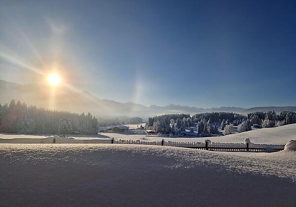 winterlicher Fernblick