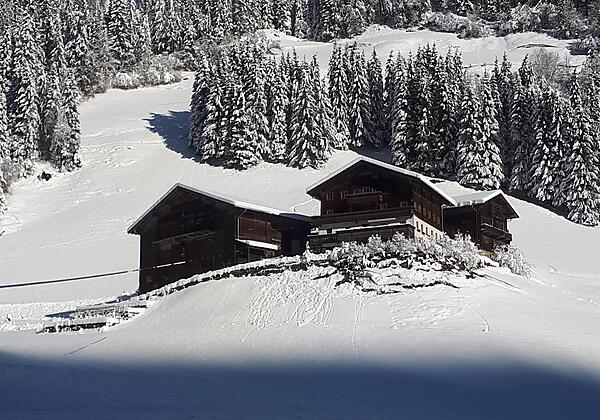 Unser Hof im Winter