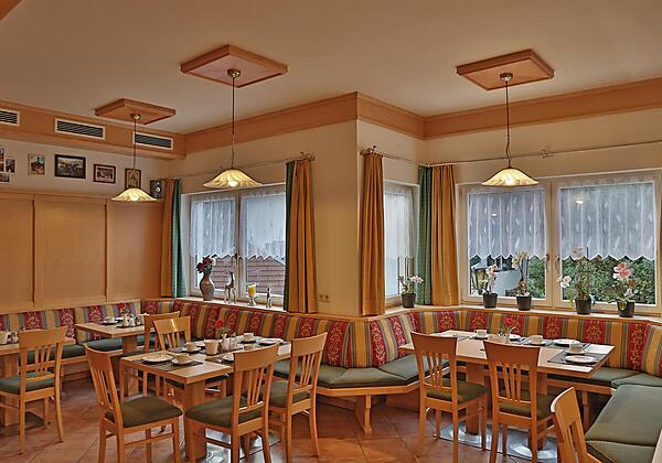 Frühstücksraum Pension Posauner Dorfgastein