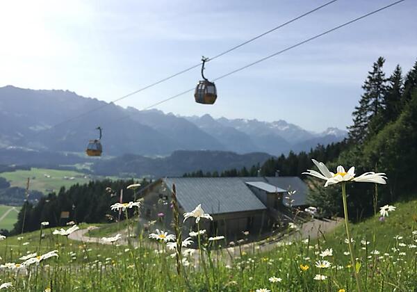 Hörnerbahn im Sommer