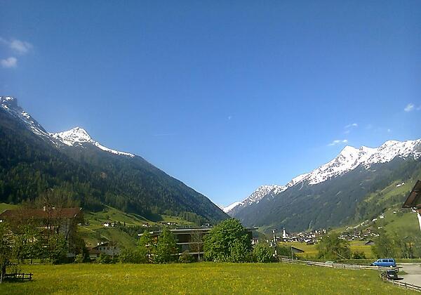 super Aussicht in Richtung  Stubaier Gletscher