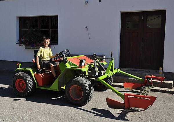 Alxander mit Bergtrak