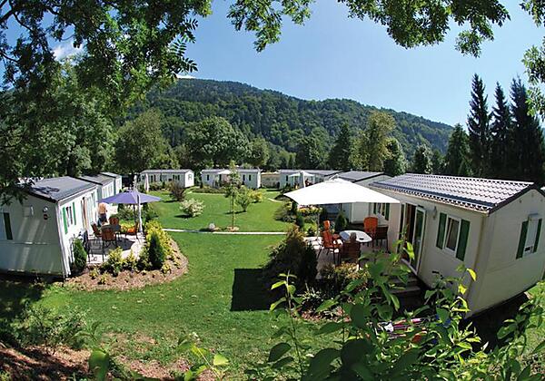 Großzügig angelegte Mobilheime