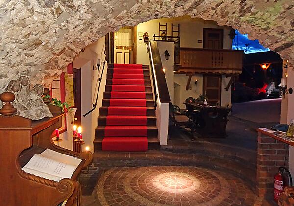 Beeindruckendes Entree