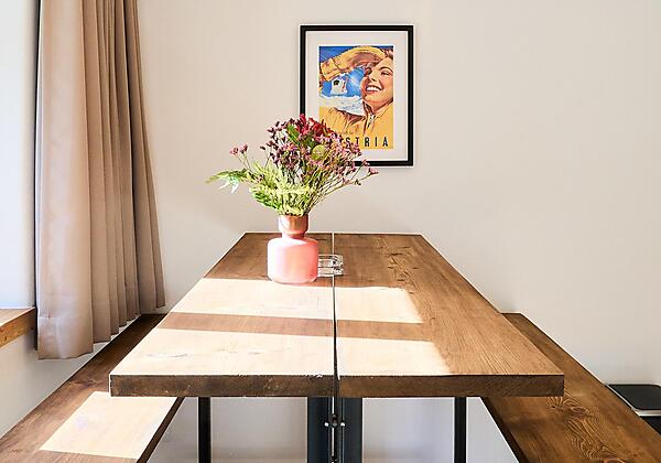 Essbereich in der Küche