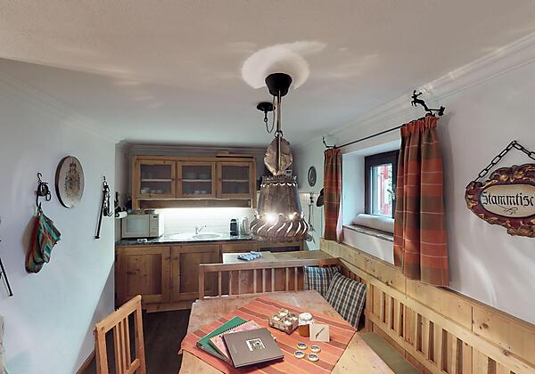 Lärchen-Troadkastn - Ess- und Küchenbereich 2018