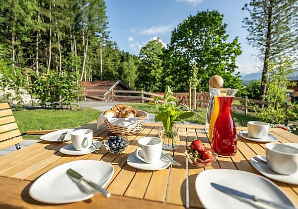 Frühstsücken in der Eiche