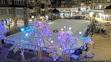 Blick auf das Eisfeld im Zentrum