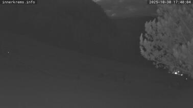 Blick zur Tubingbahn in der Innerkrems